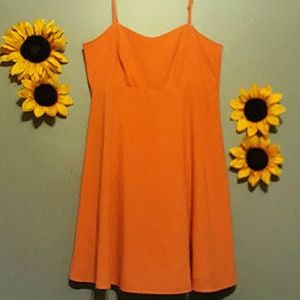 Forever 21 Skater Dress in S/P in Coral